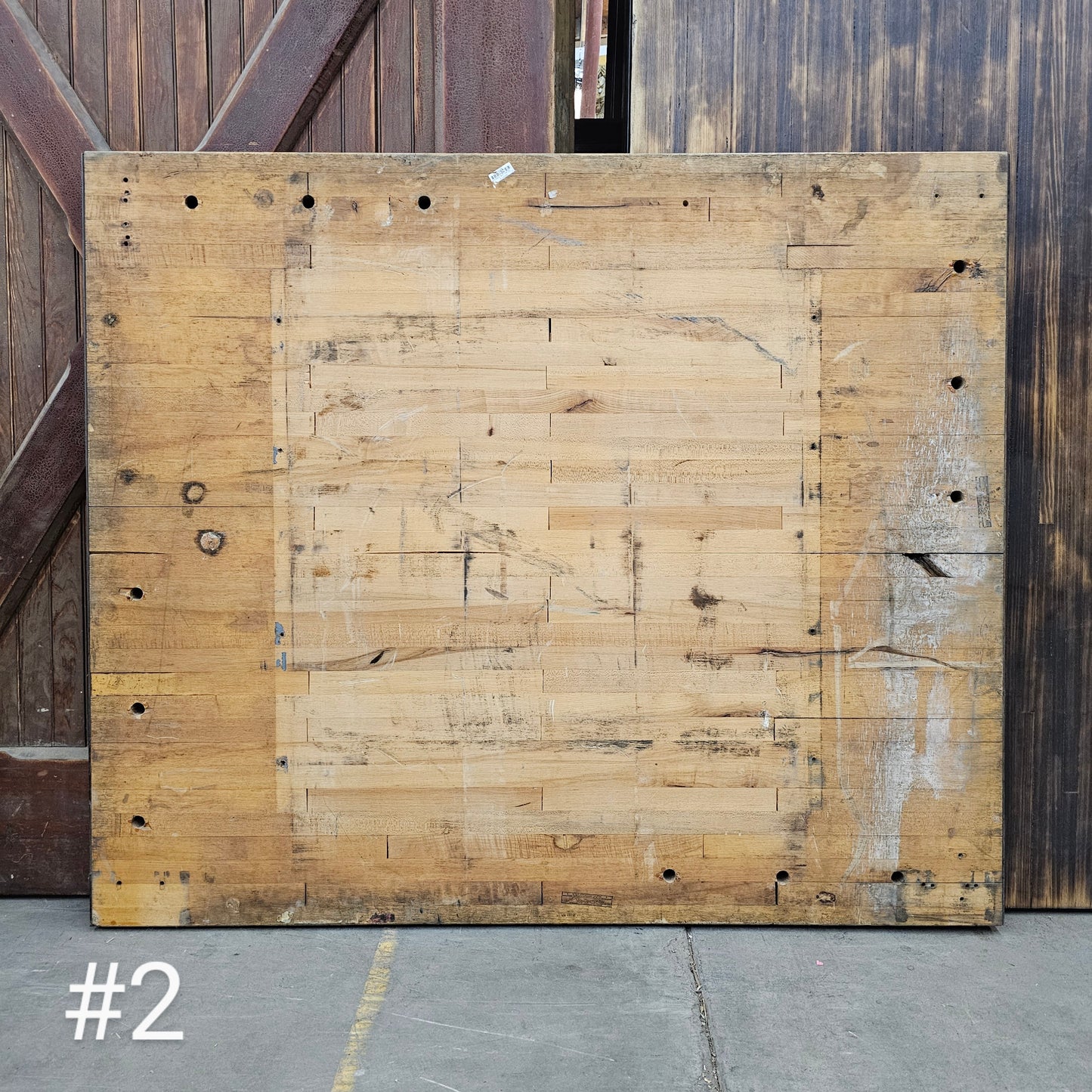 Wooden Worktable Top
