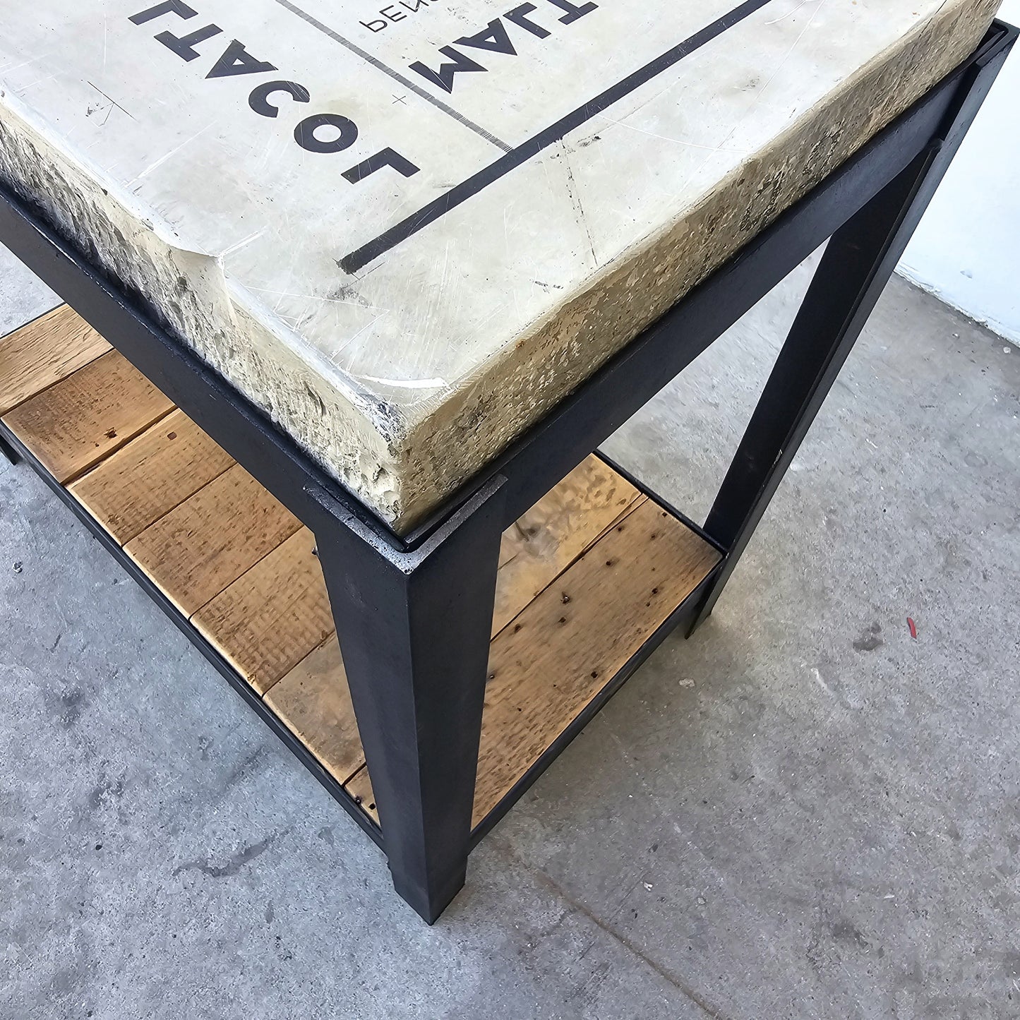 Lithography Stone Side Table