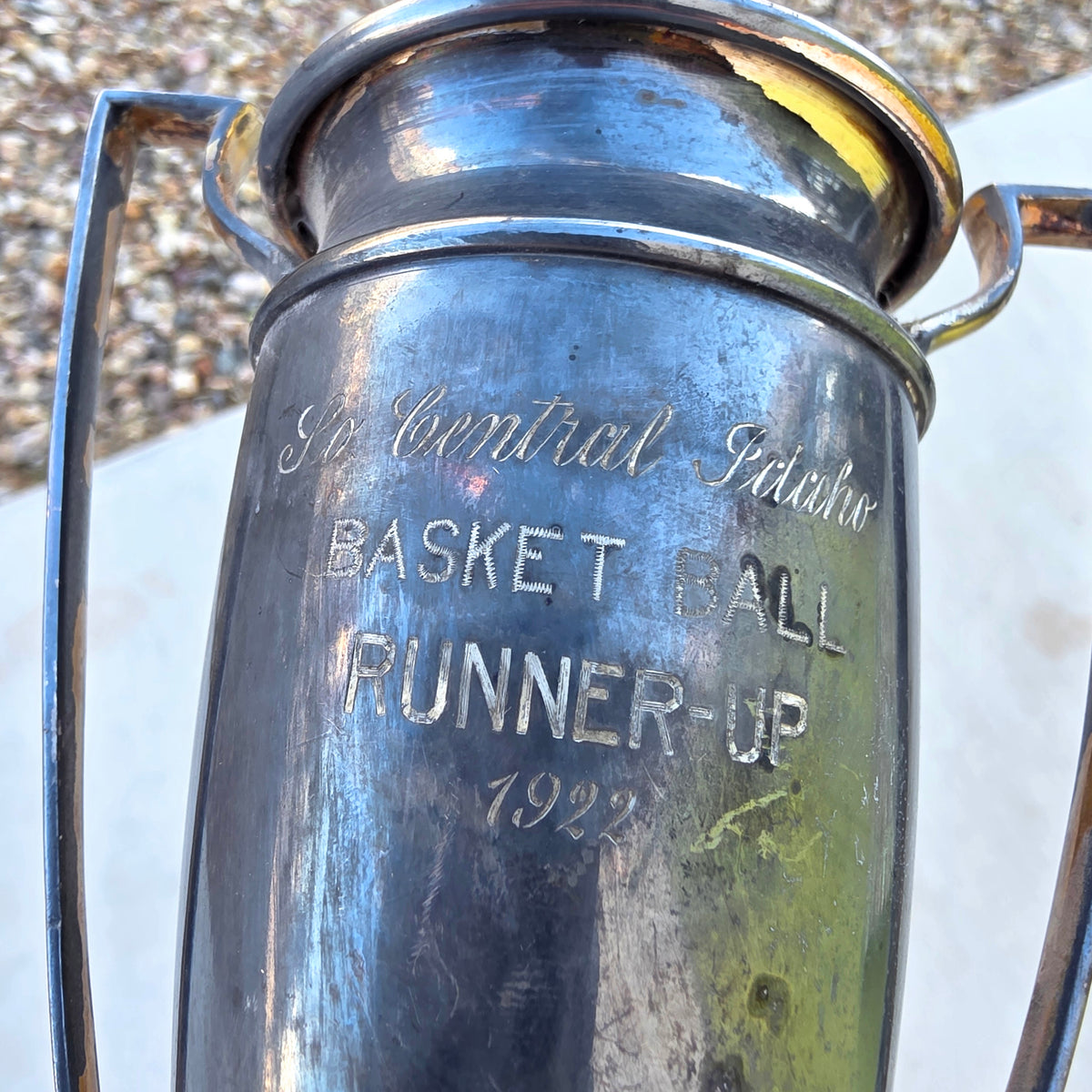 1922 So. Central Idaho Basket Ball Trophy