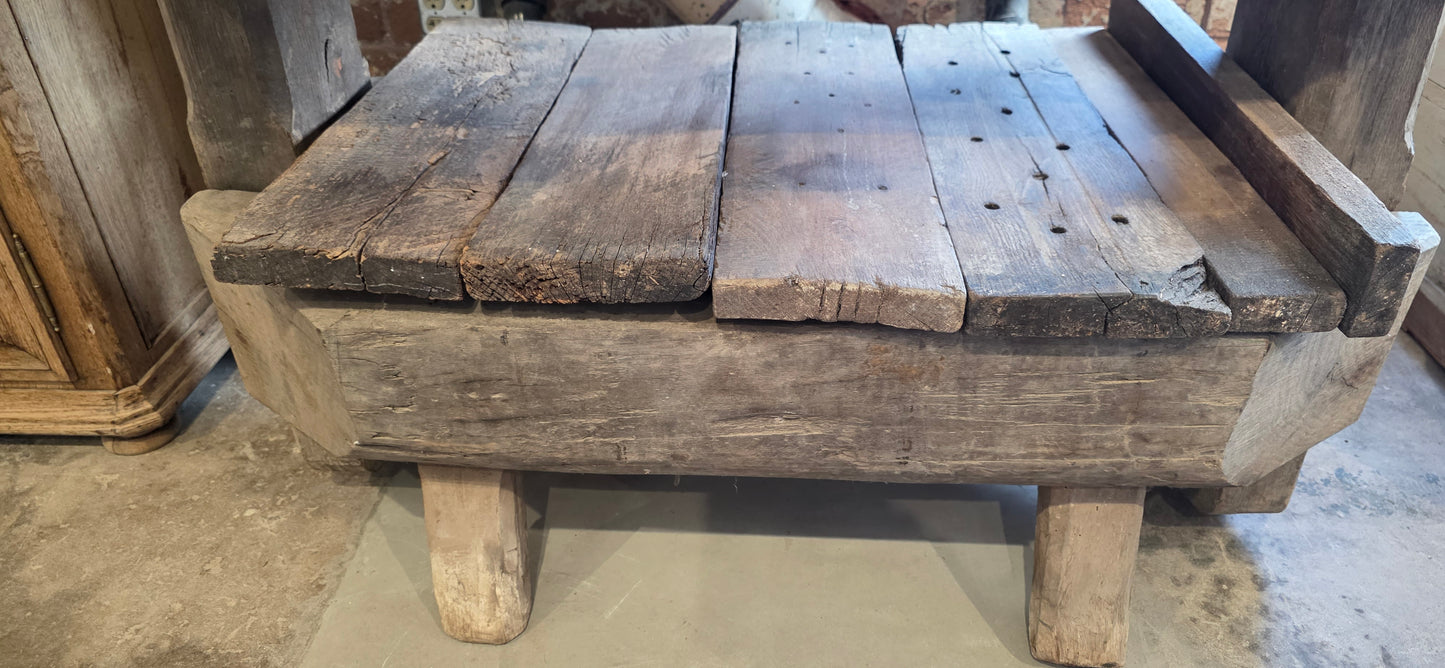 Antique Wood Fruit & Wine Press