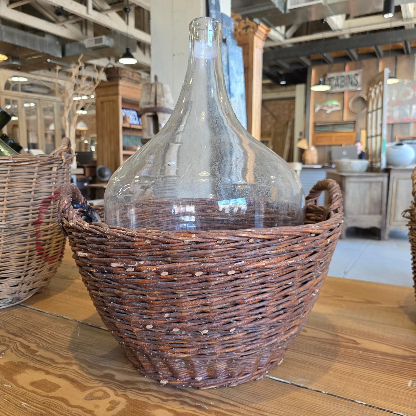 Wicker Wine Demijohn