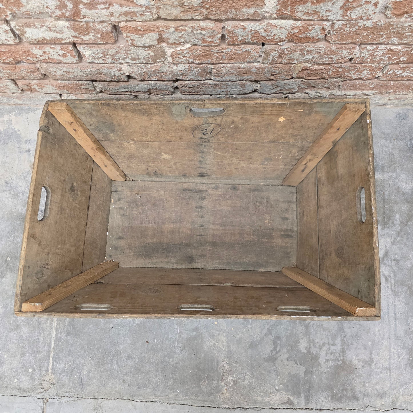 Antique Champagne Crate