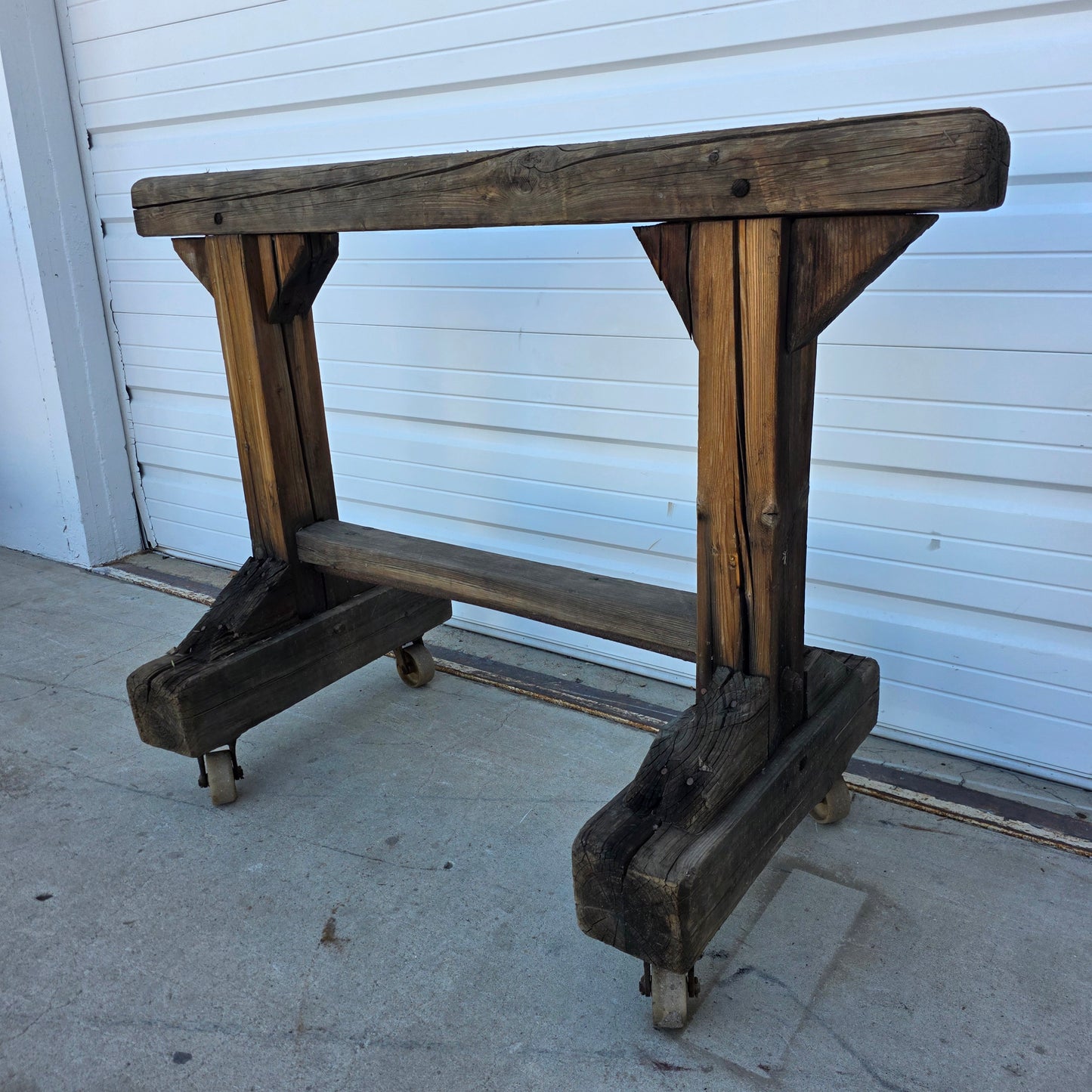 European Leather Factory Sawhorse