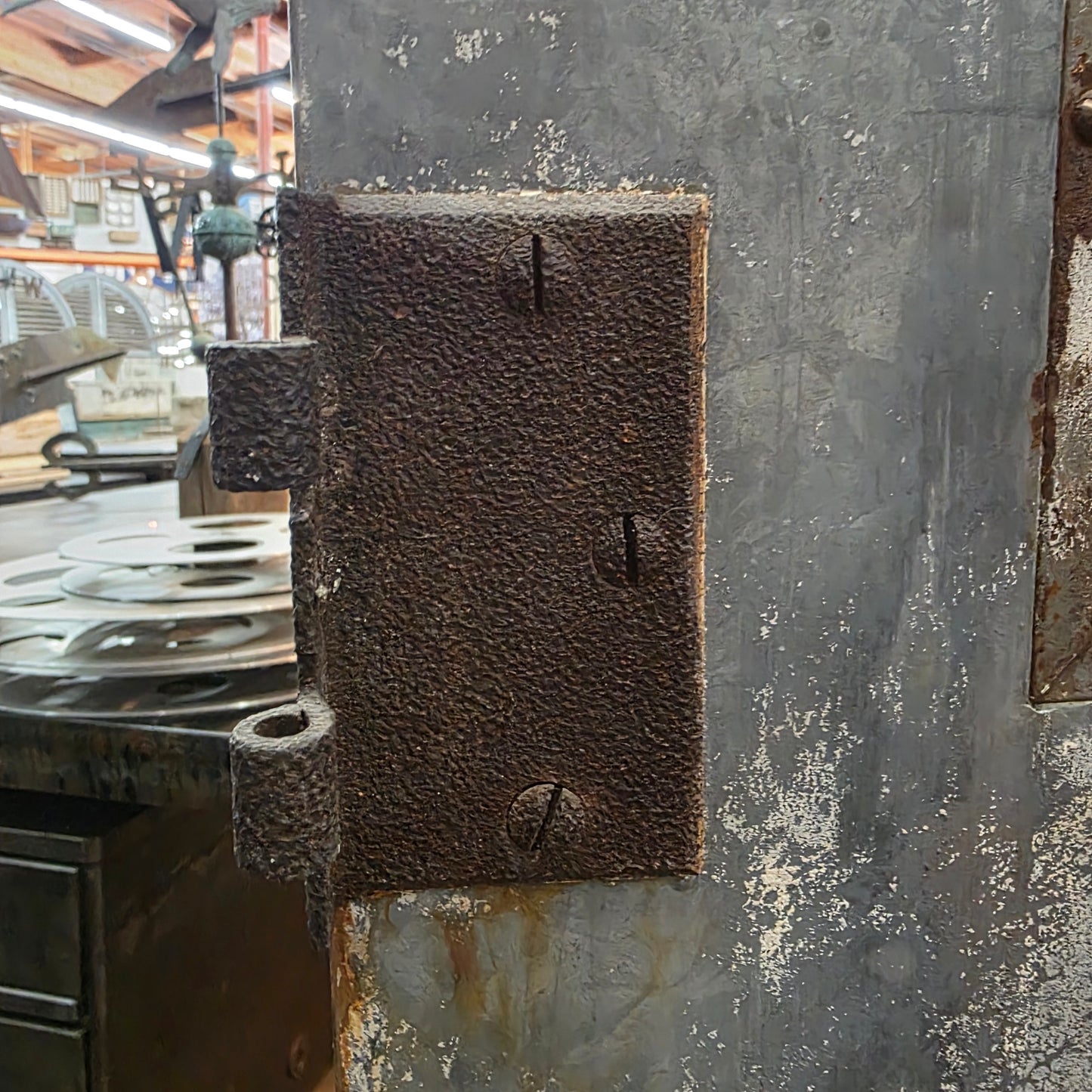 Metal Fire Door with Single Clear Glass Lite