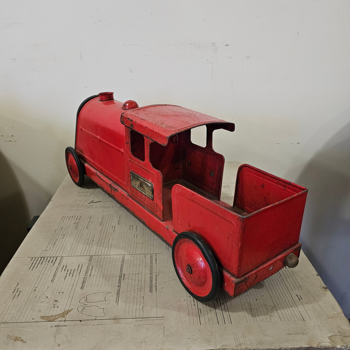 Decorative Antique Children's Toy Truck