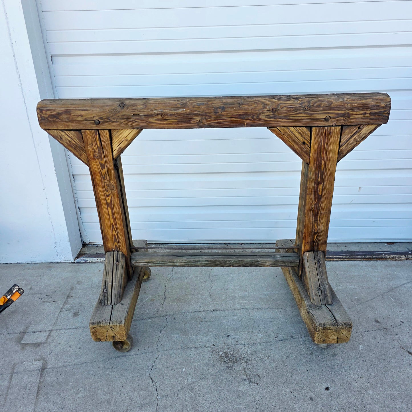 European Leather Factory Sawhorse