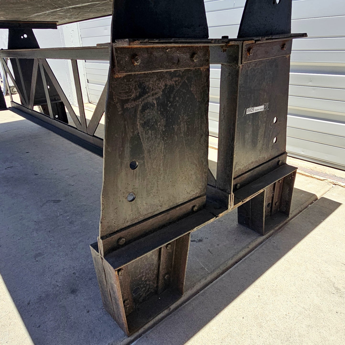 Repurposed Industrial Zinc Table