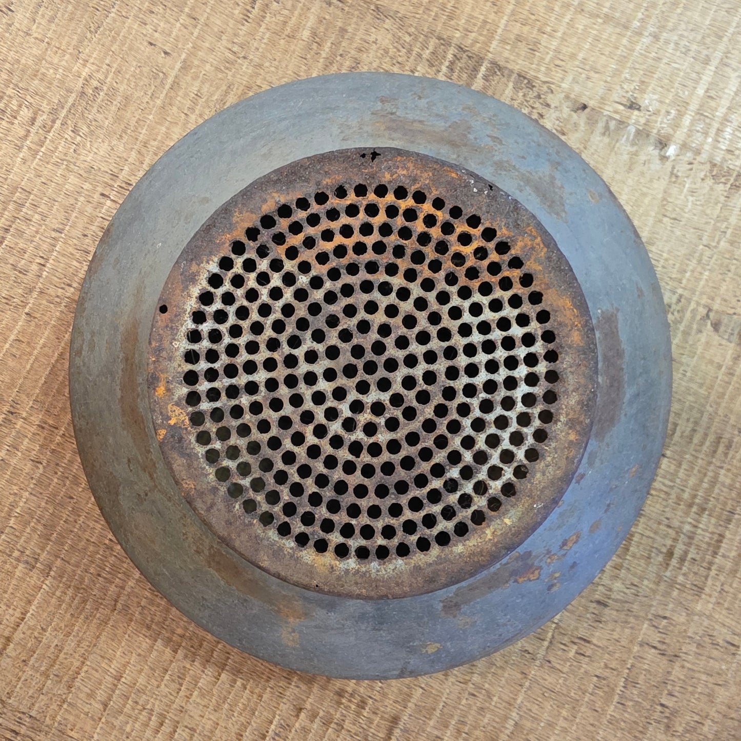 Vintage Galvanized Milk Strainer