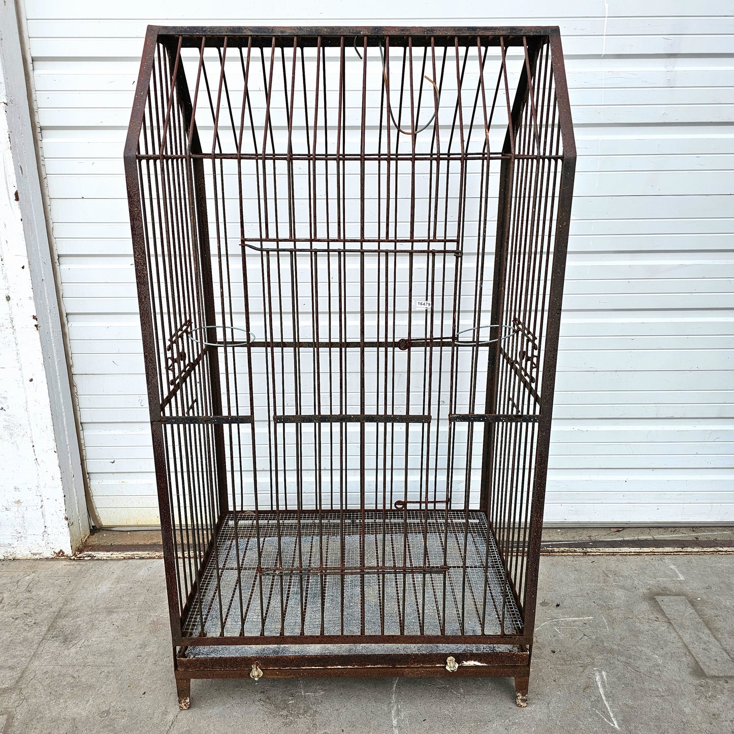 Large Iron Parrot Cage