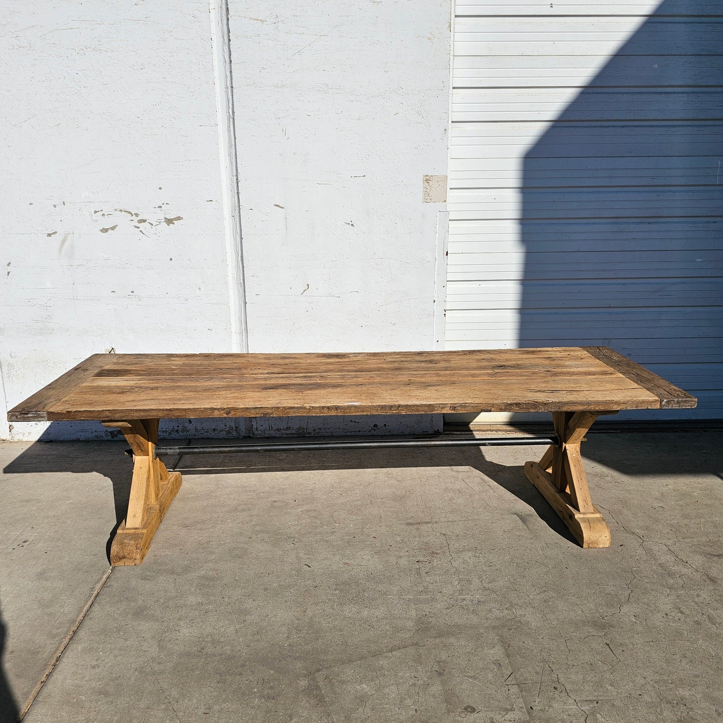French Trestle Base Dining Table