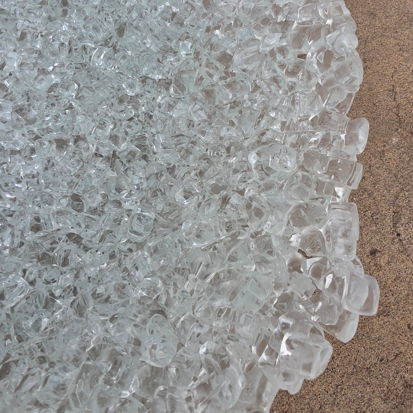 Upcycled Shattered Glass Bowl