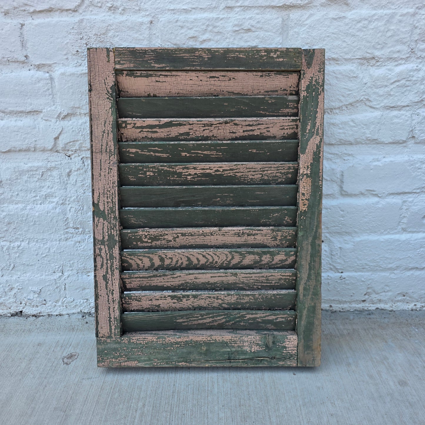 Small Vintage Wooden Shutter