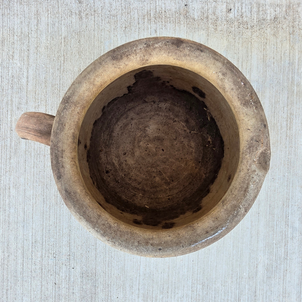 Antique French Stoneware Pot (M)