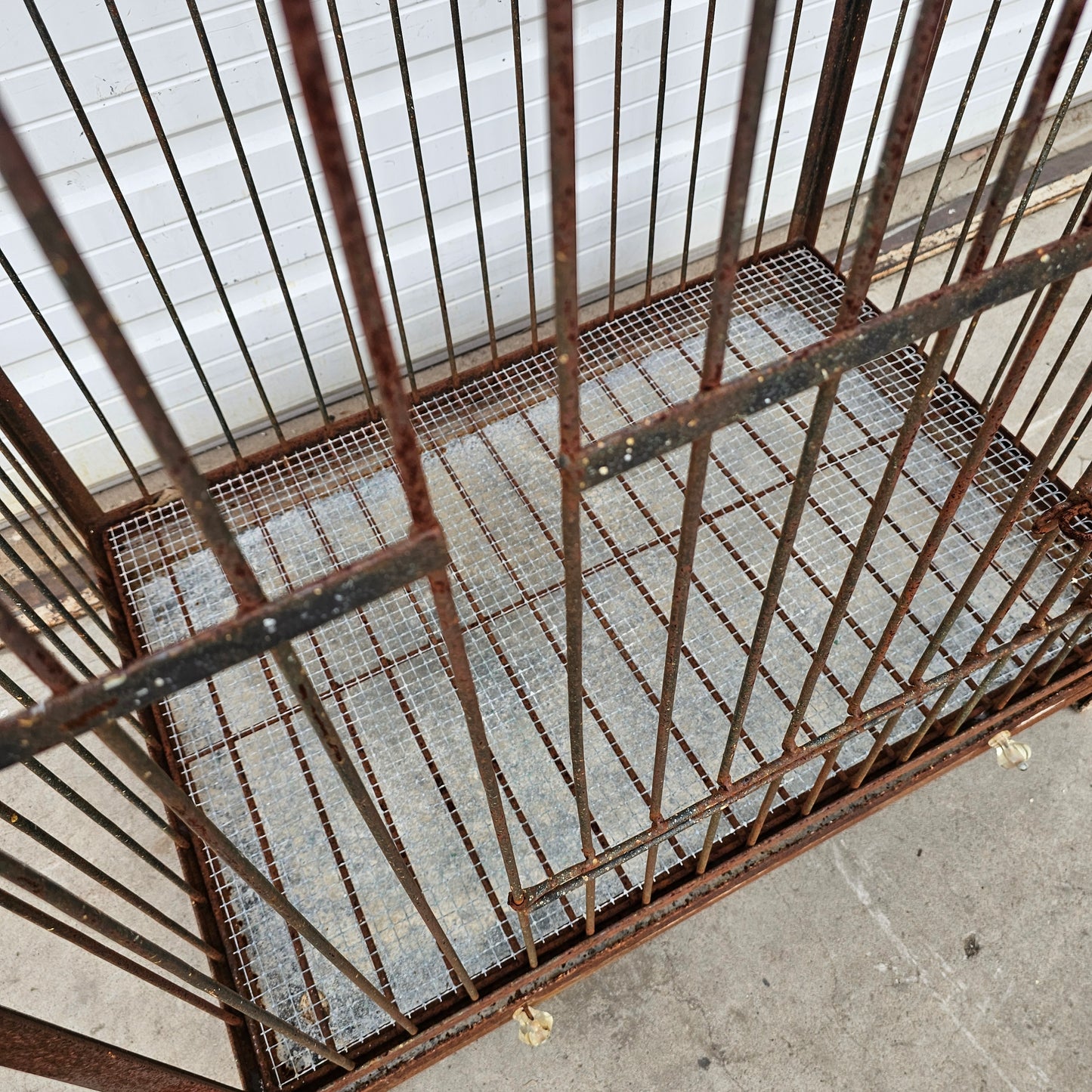 Large Iron Parrot Cage