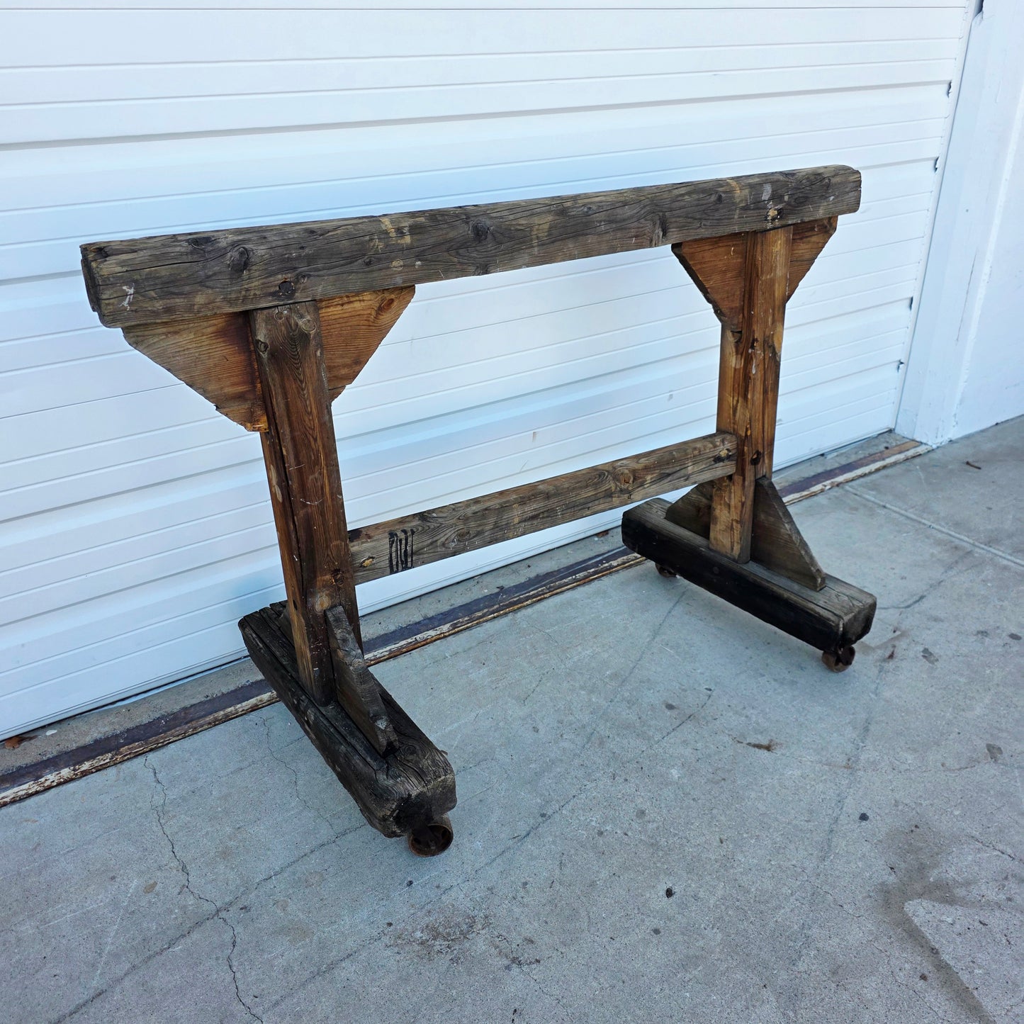 European Leather Factory Sawhorse