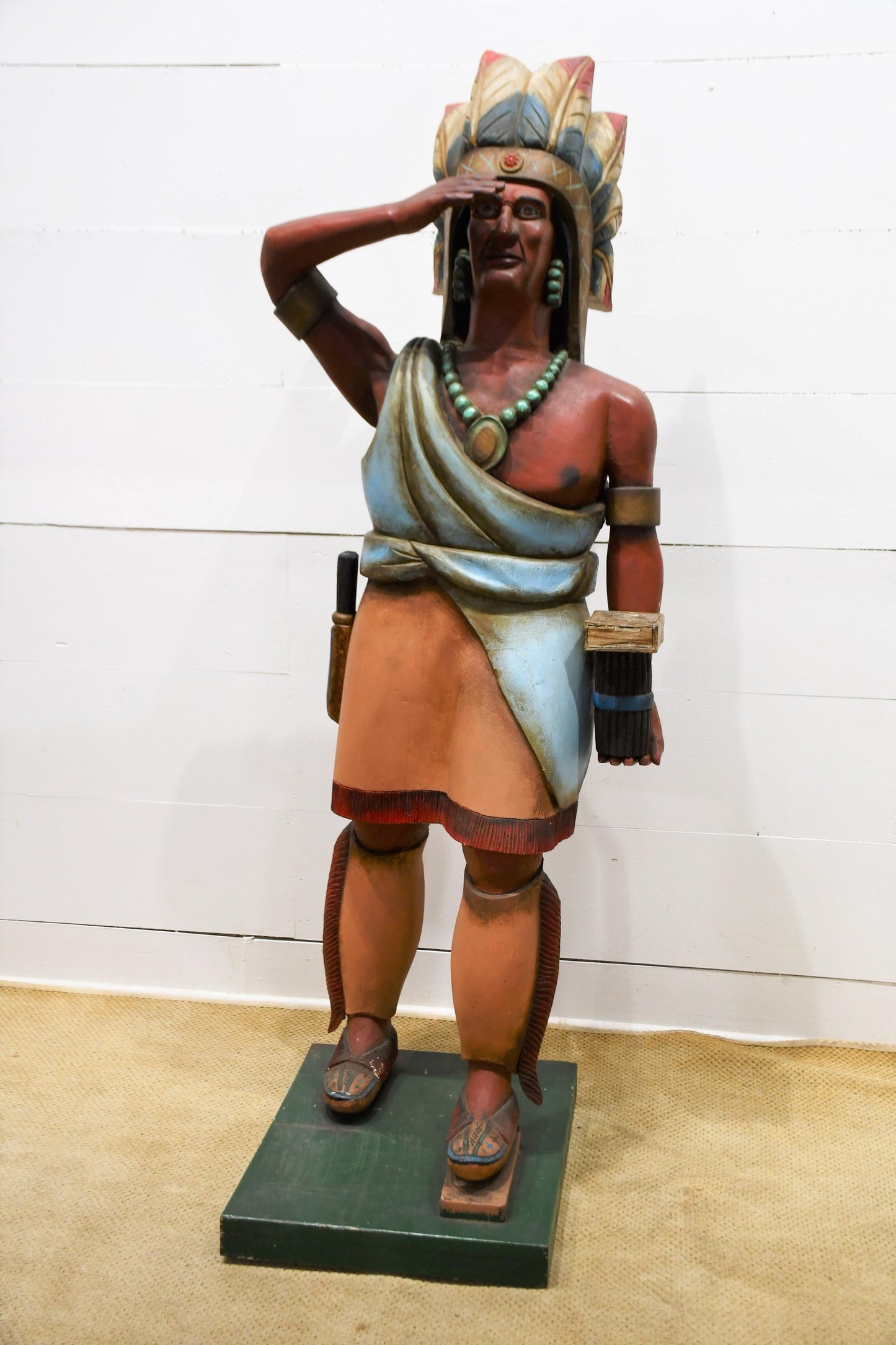 Cigar Store Trading Figure