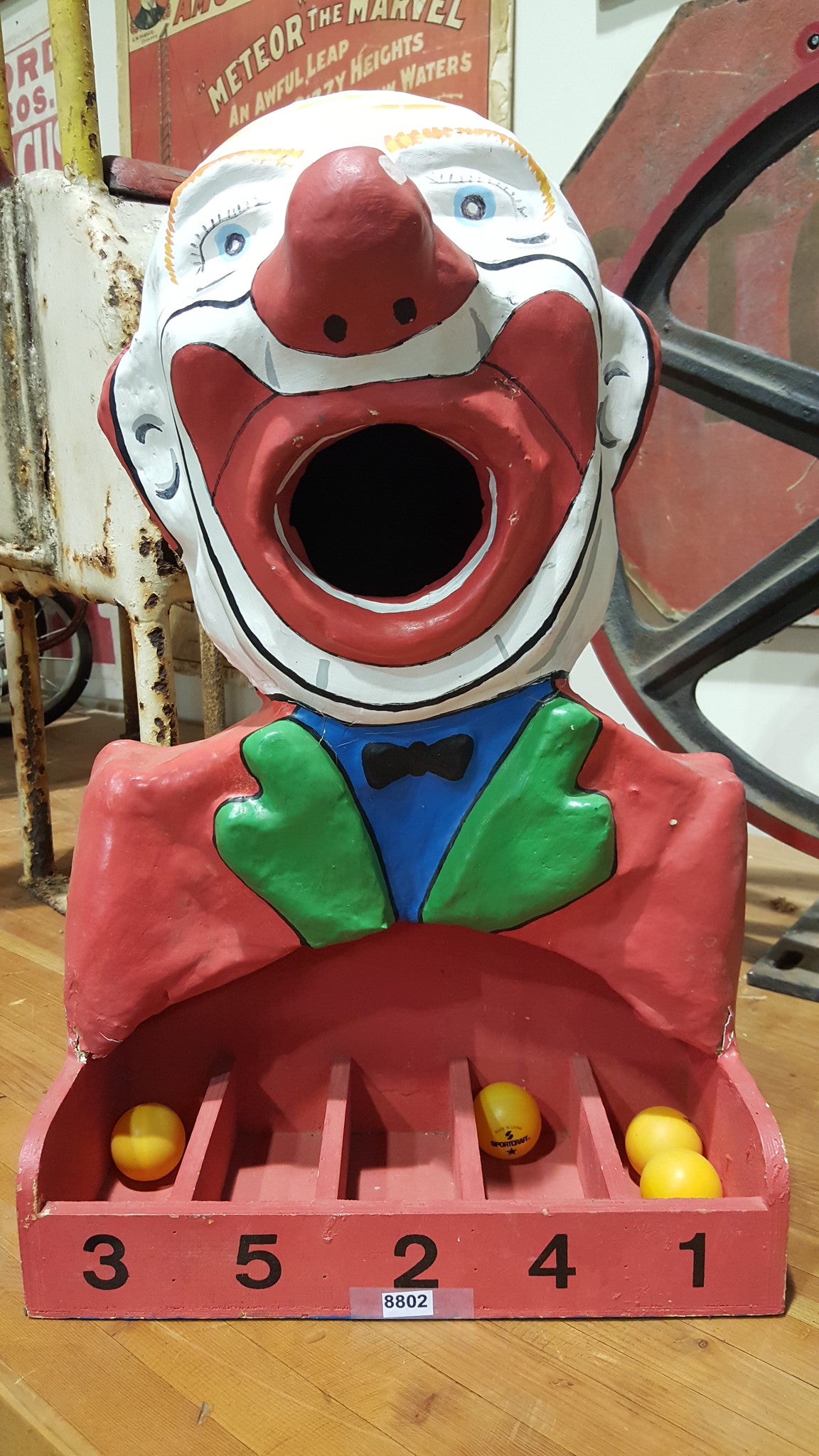 Hand Made Children's Clown Game