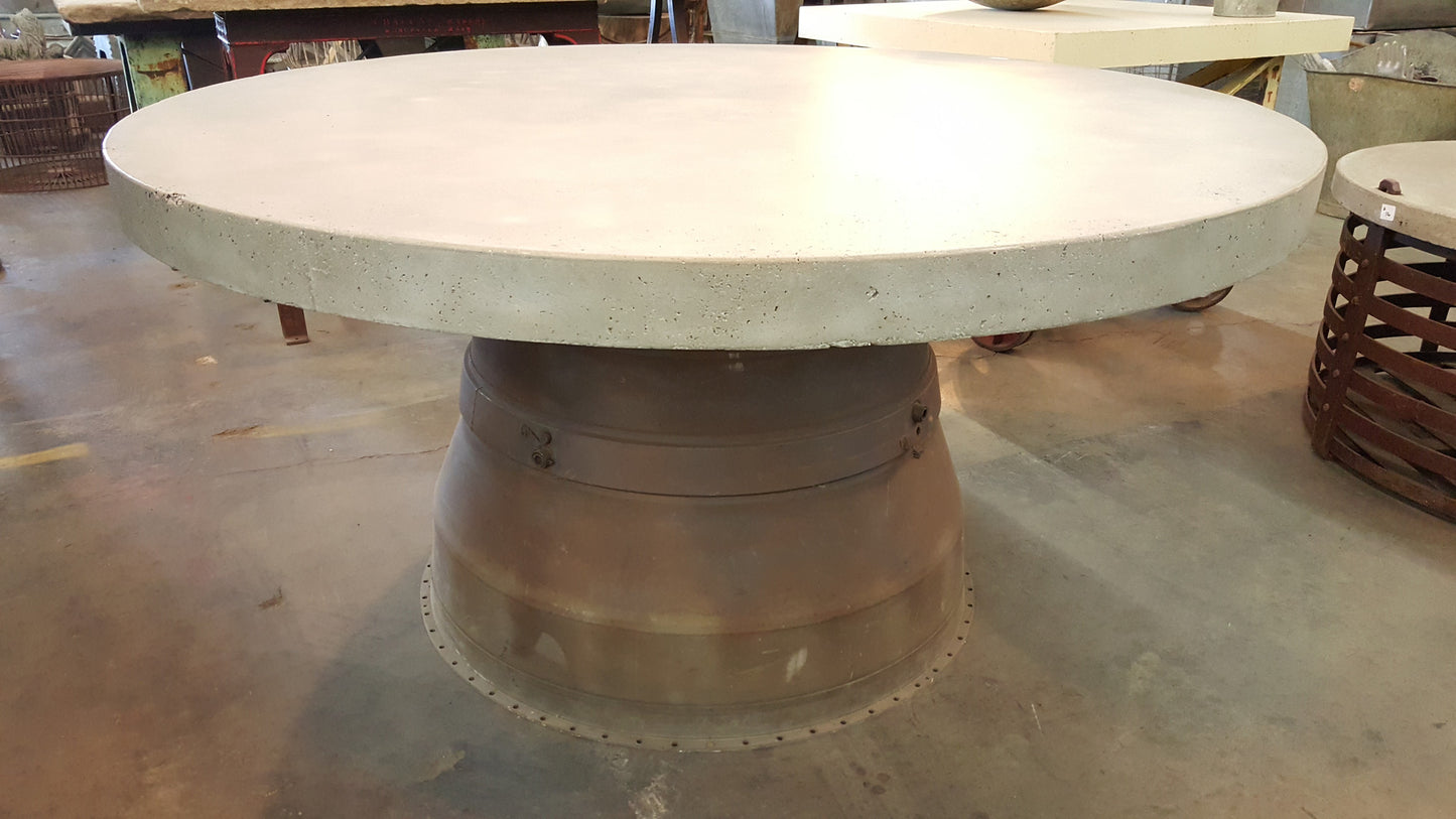 Airplane Jet Engine Cone for Table Base