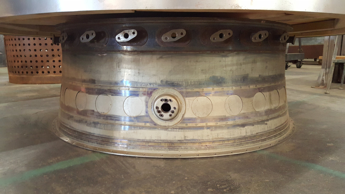 Aircraft Engine Piece for Table Base