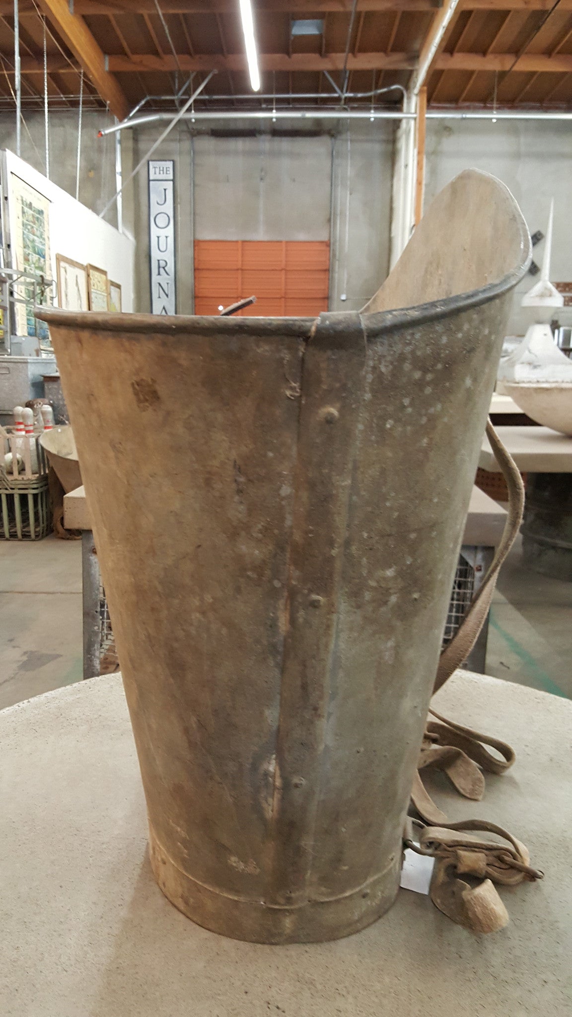 Zinc Grape Gathering Bucket