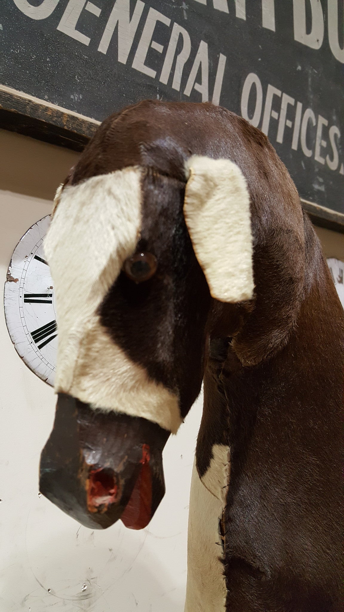 Vintage Horse Figure on Wheels