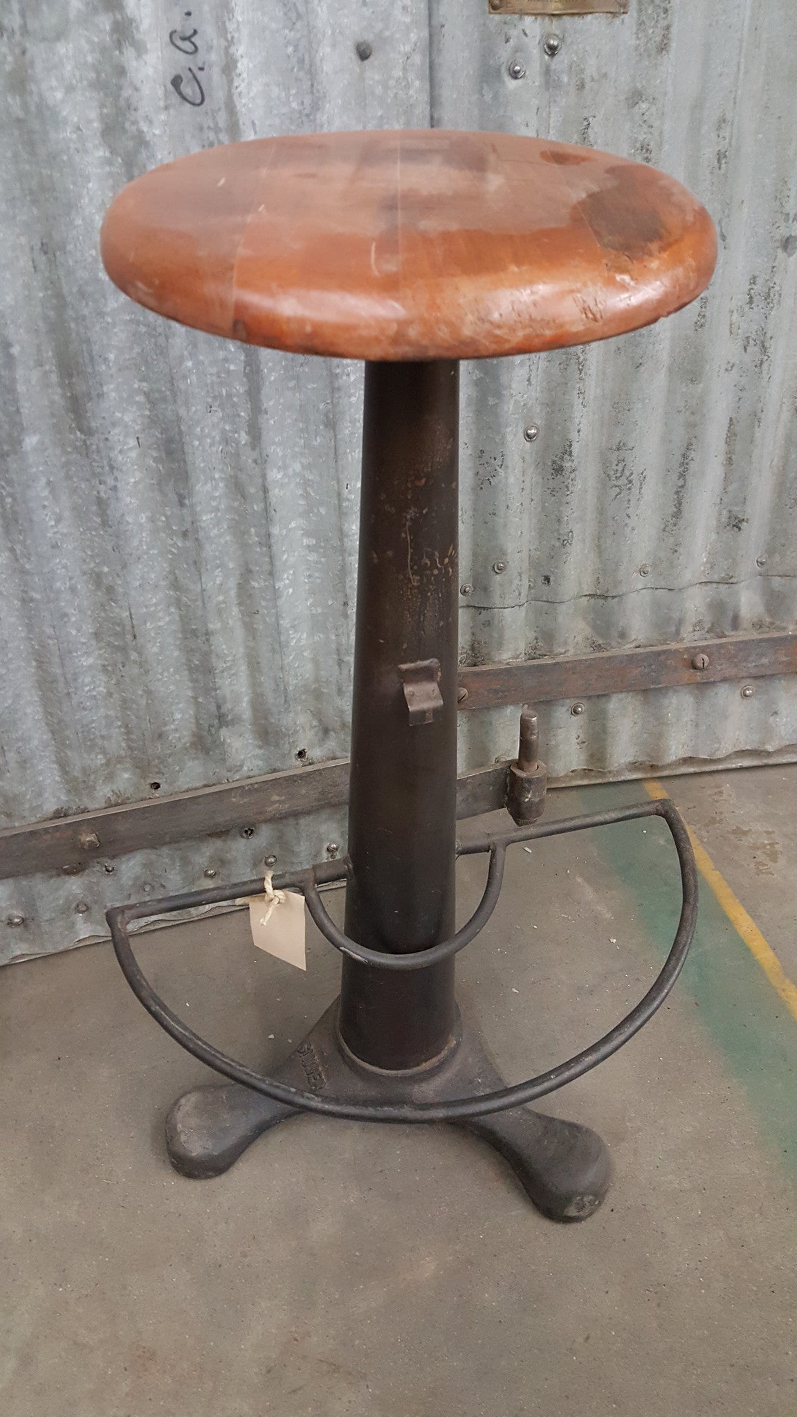Tall "Singer" Bar Stool