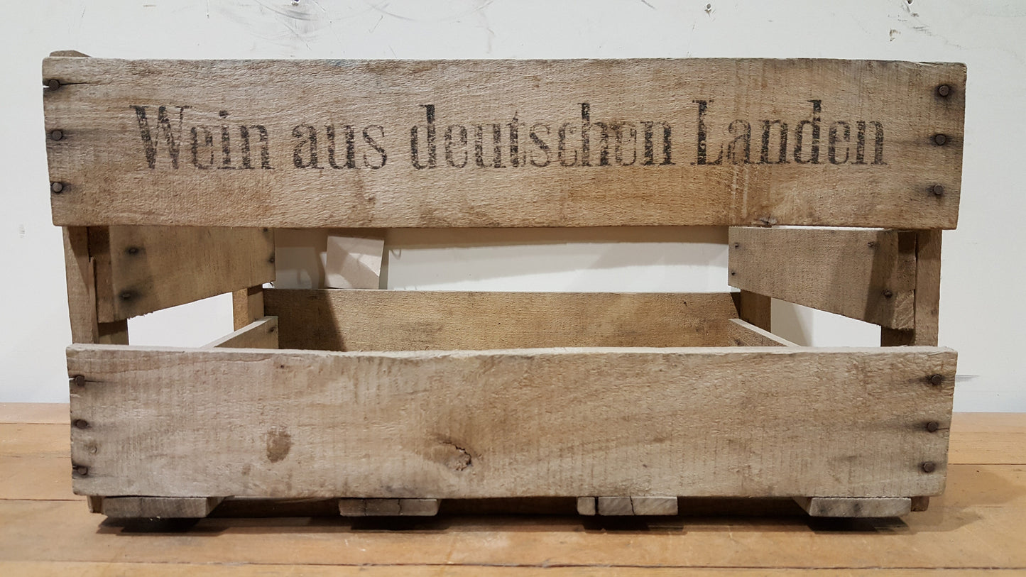 Wooden German Crate