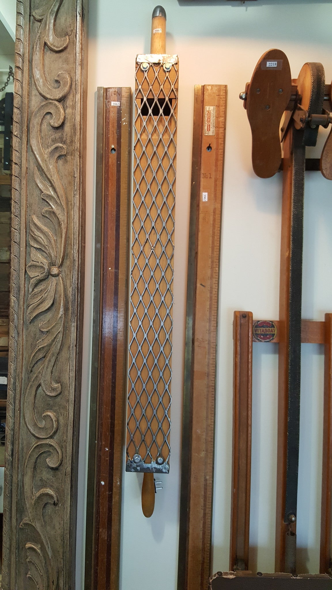 Repurposed Organ Pipe Sconce Light