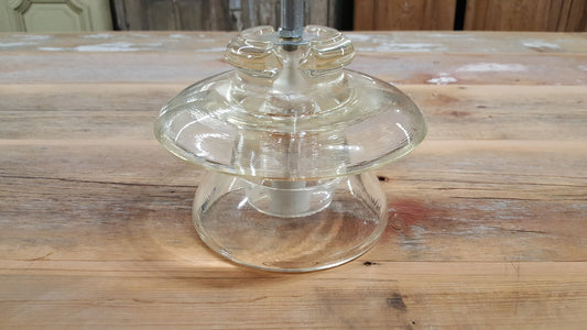 Repurposed Industrial Glass Insulator Pendants
