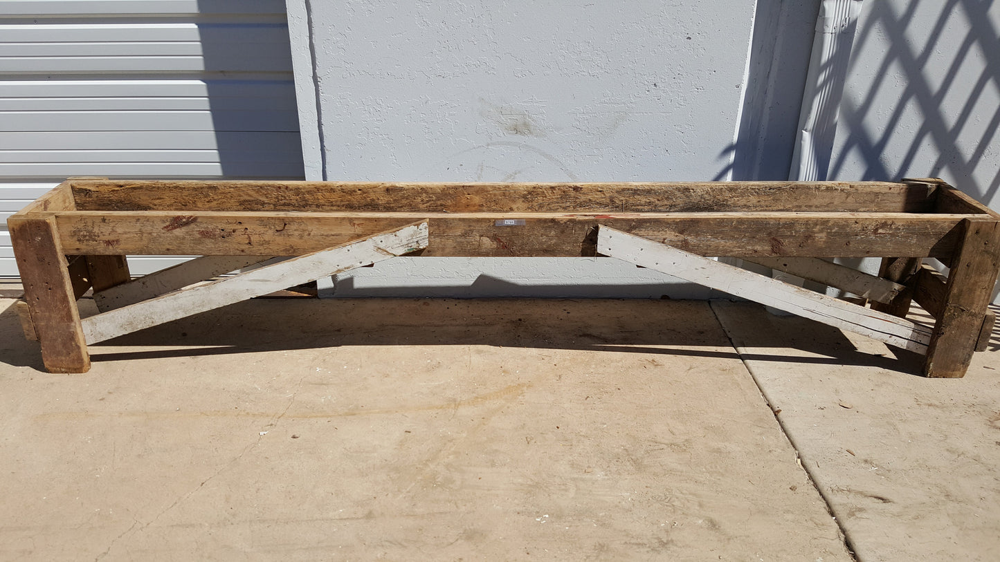 Primitive Wooden Trough/Planter