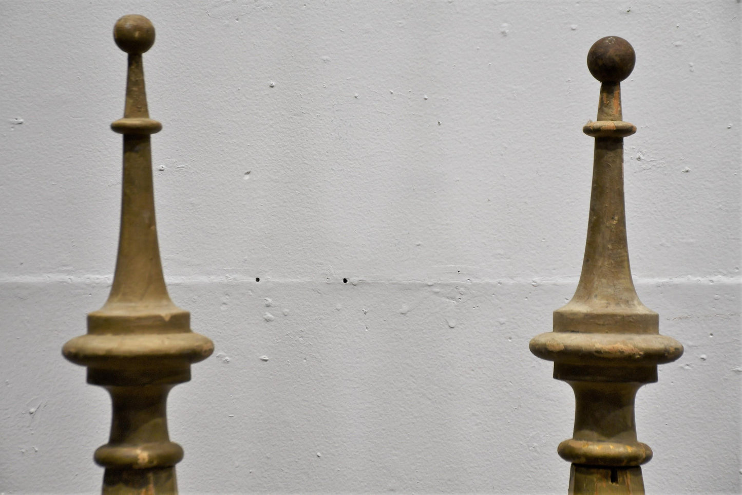 Pair of Salvaged Church Finials