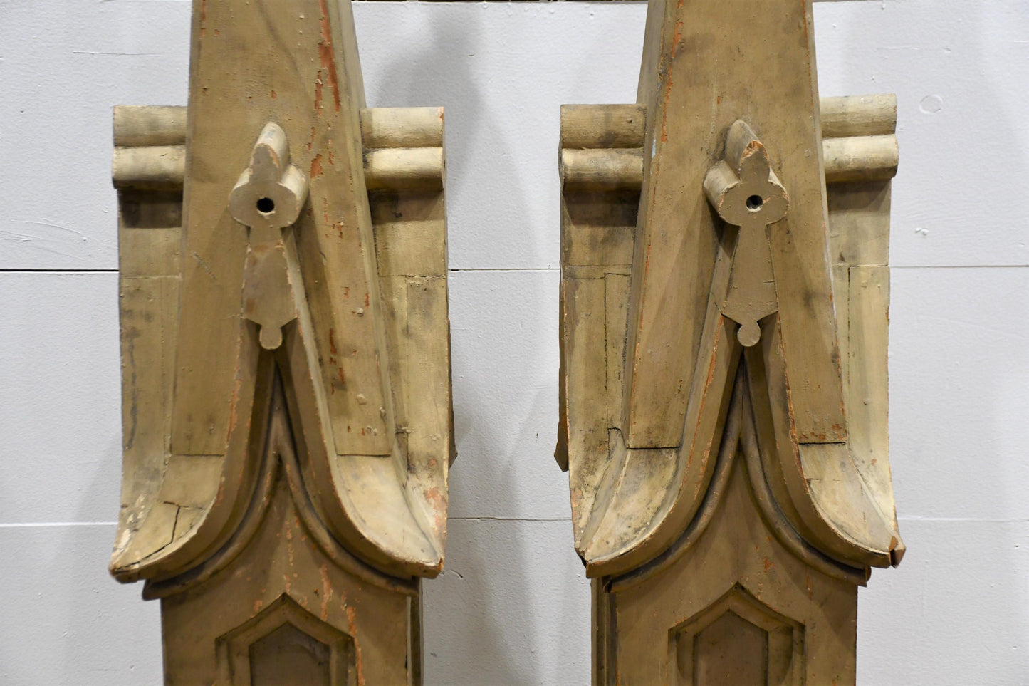 Pair of Salvaged Church Finials