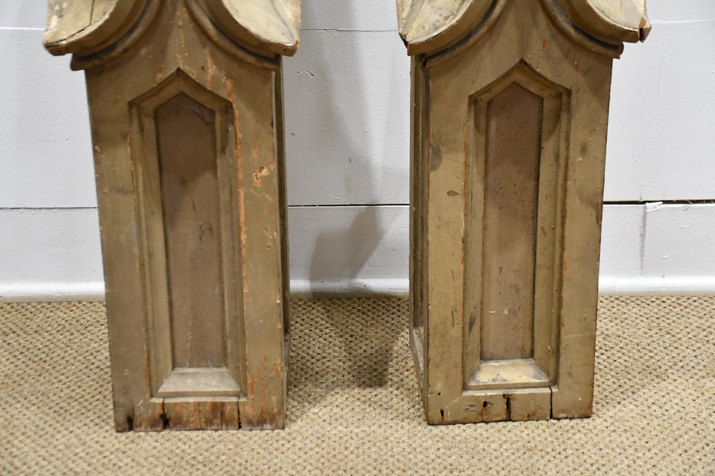 Pair of Salvaged Church Finials