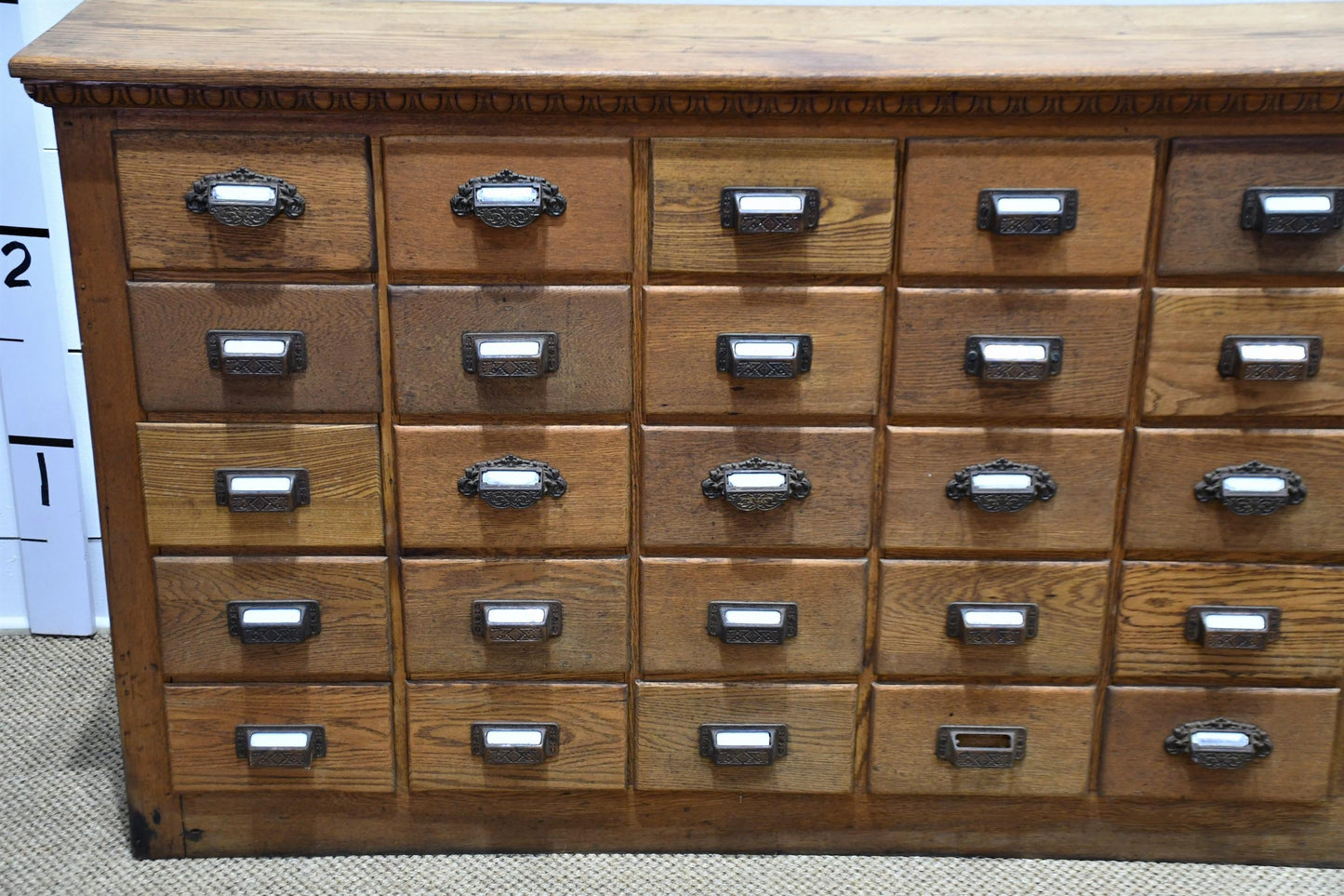 50 Drawer General Store Antique Apothecary Cabinet / Island