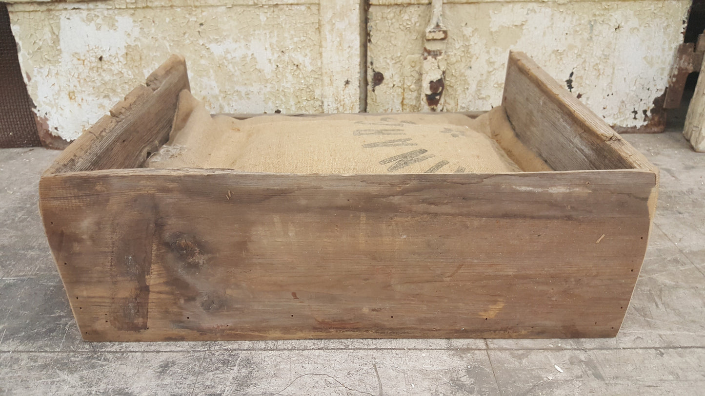 Repurposed Barnwood Dog Bed (Medium)