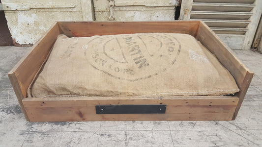 Repurposed Barnwood Dog Bed (Large)