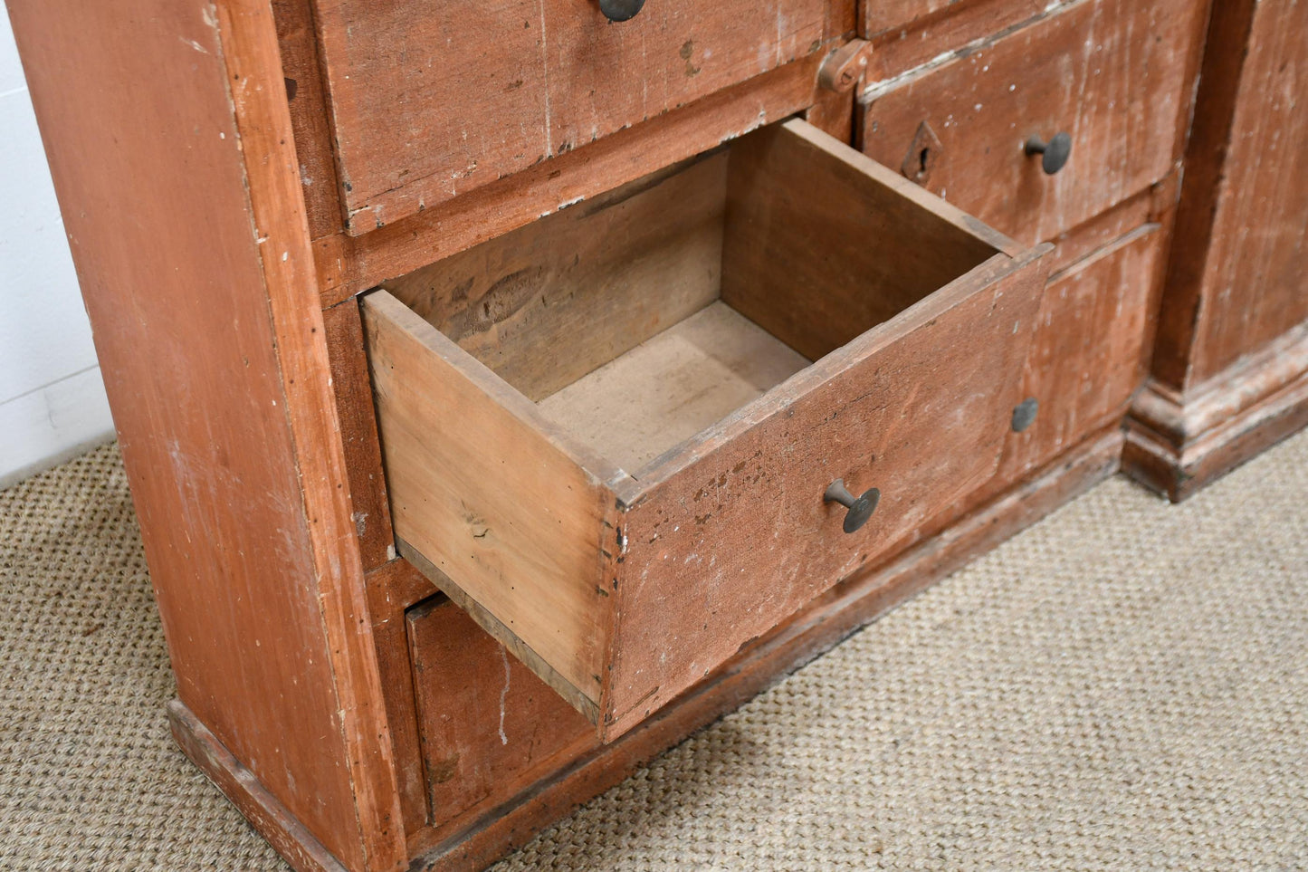 Late 18th C. French Antique Apothecary Cabinet