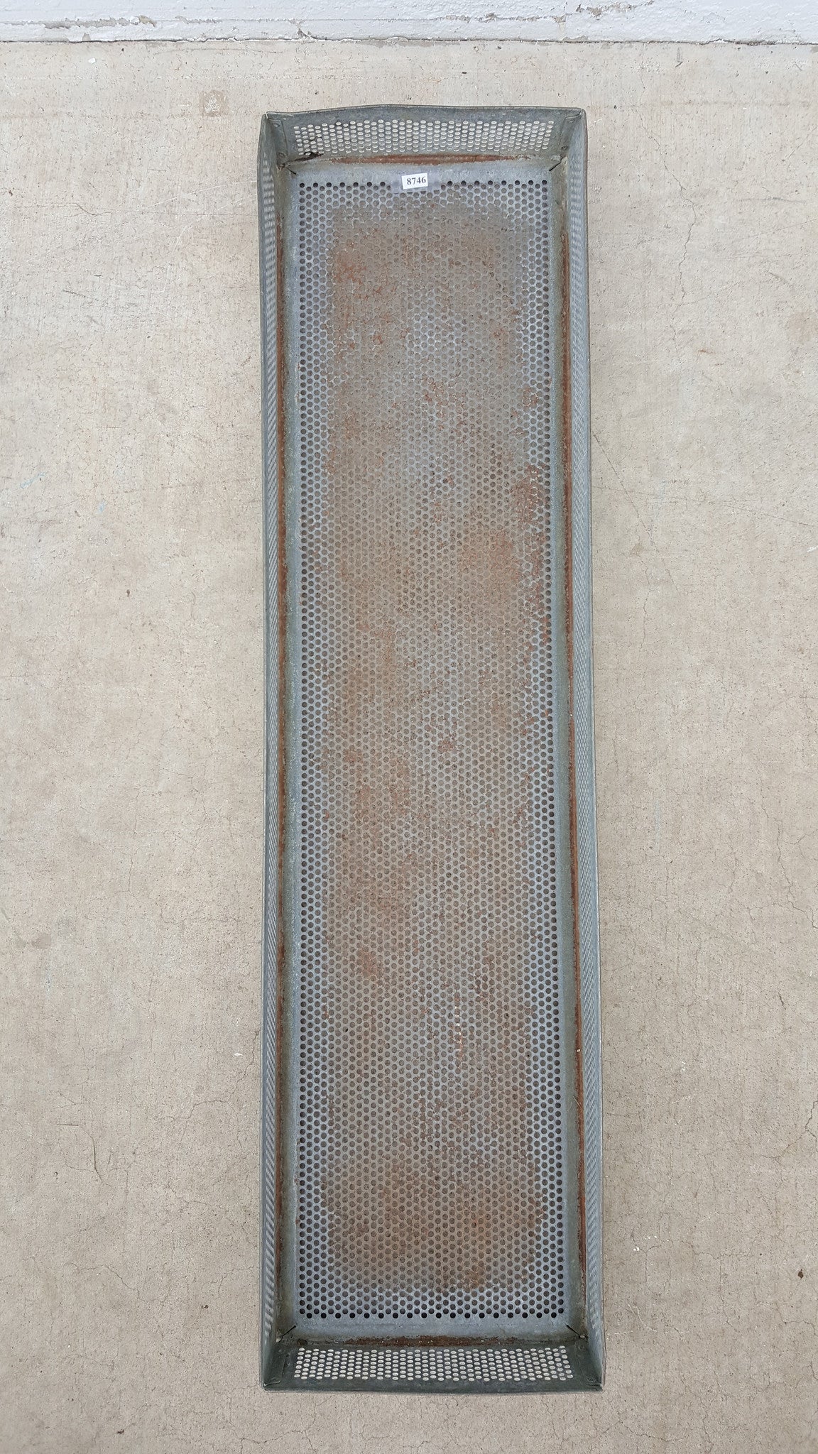 Galvanized Rectangular Tray