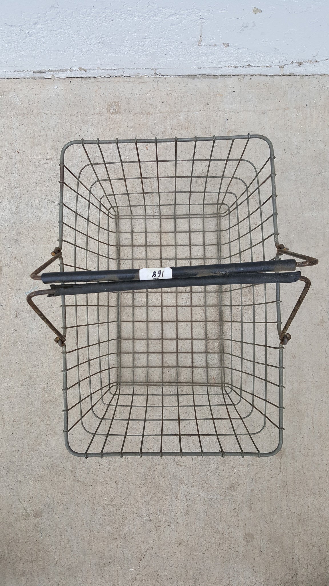 Vintage Wire Shopping Basket