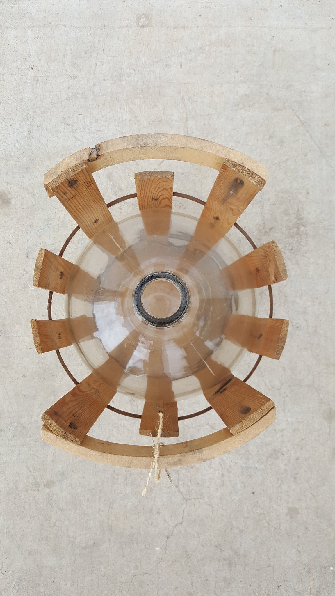 Swedish Beer Bottle in Basket (decor)