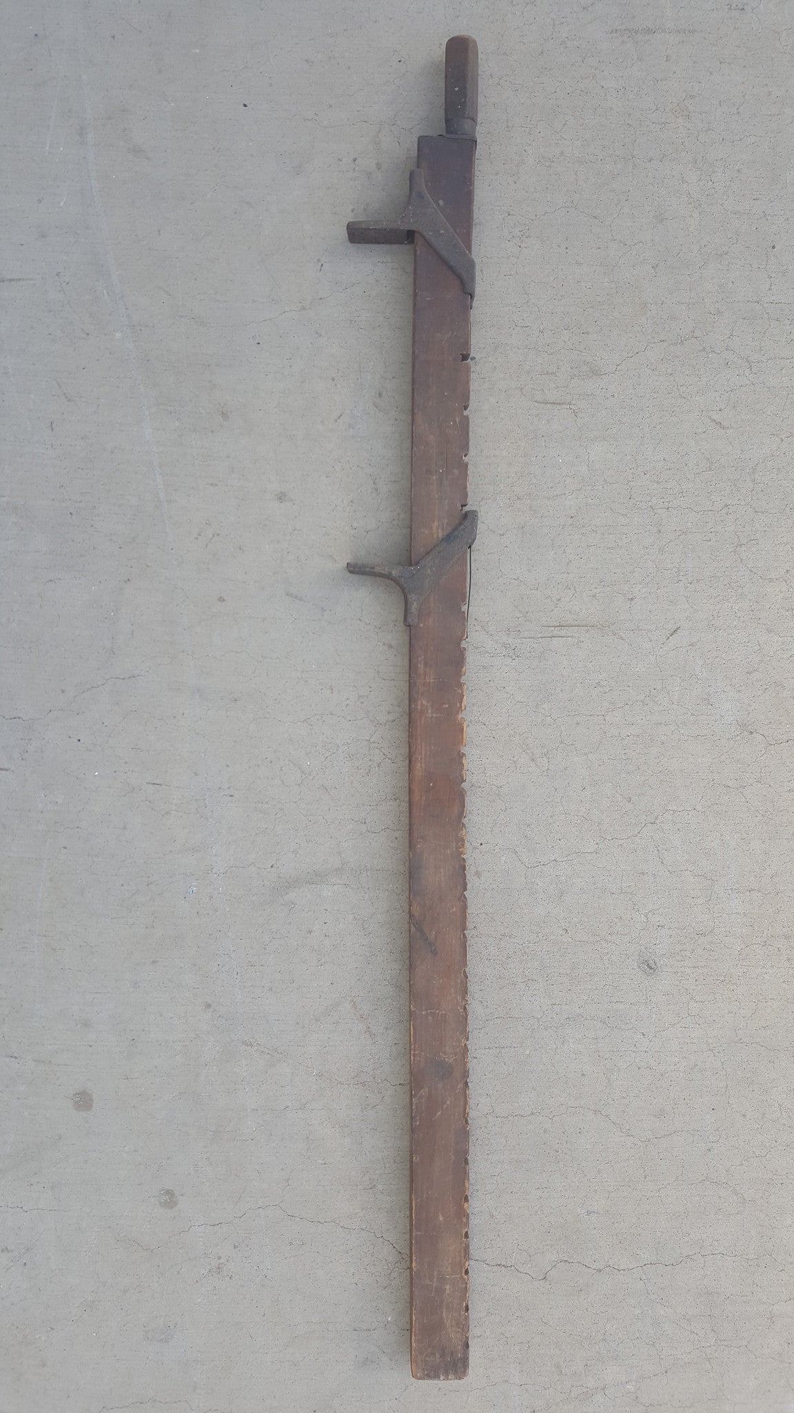 Antique Wood Wine Bottle Corker