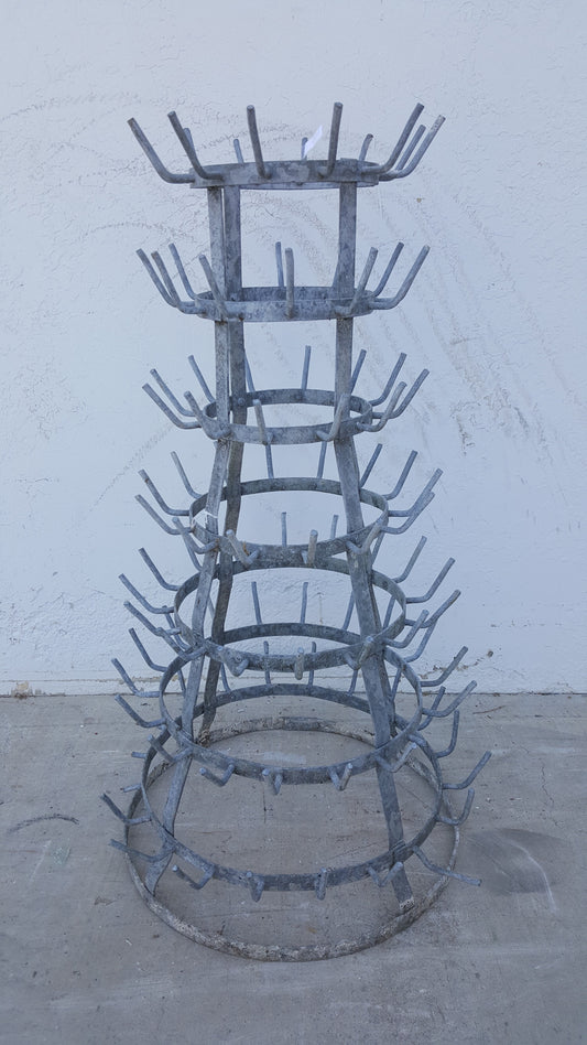 7 Tier Iron Bottle Drying Rack
