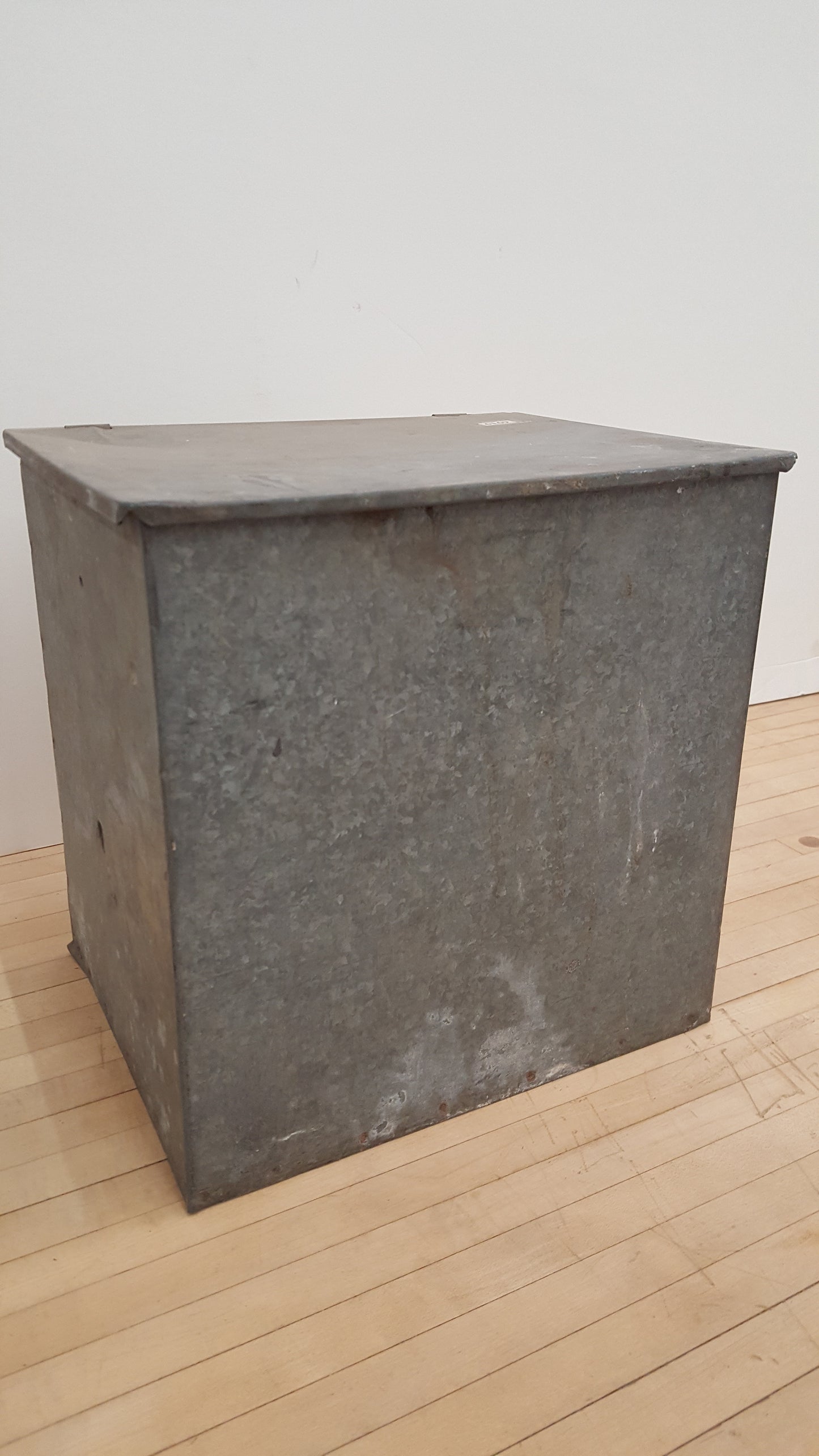 Galvanized Milk Crate