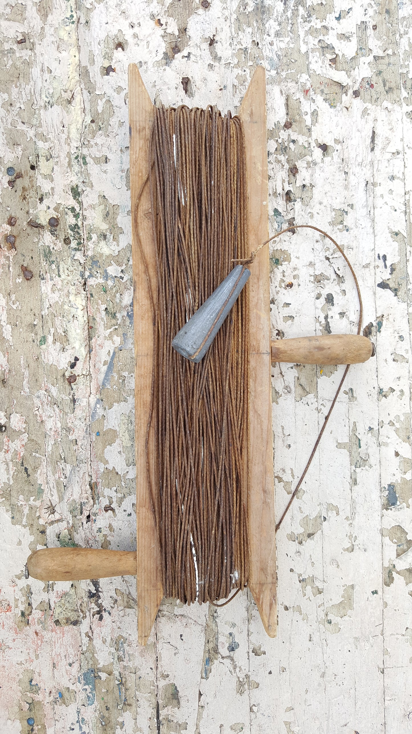 Decorative Mason's String on Wooden Reel
