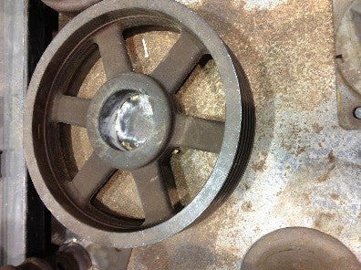 Wheel, iron, spoked
