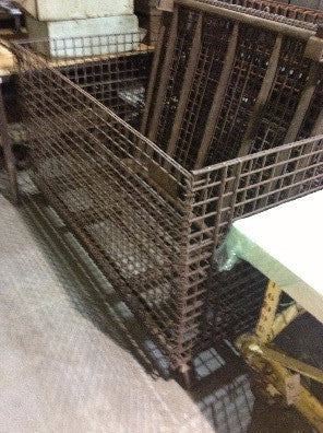 Cage, collapsible, steel