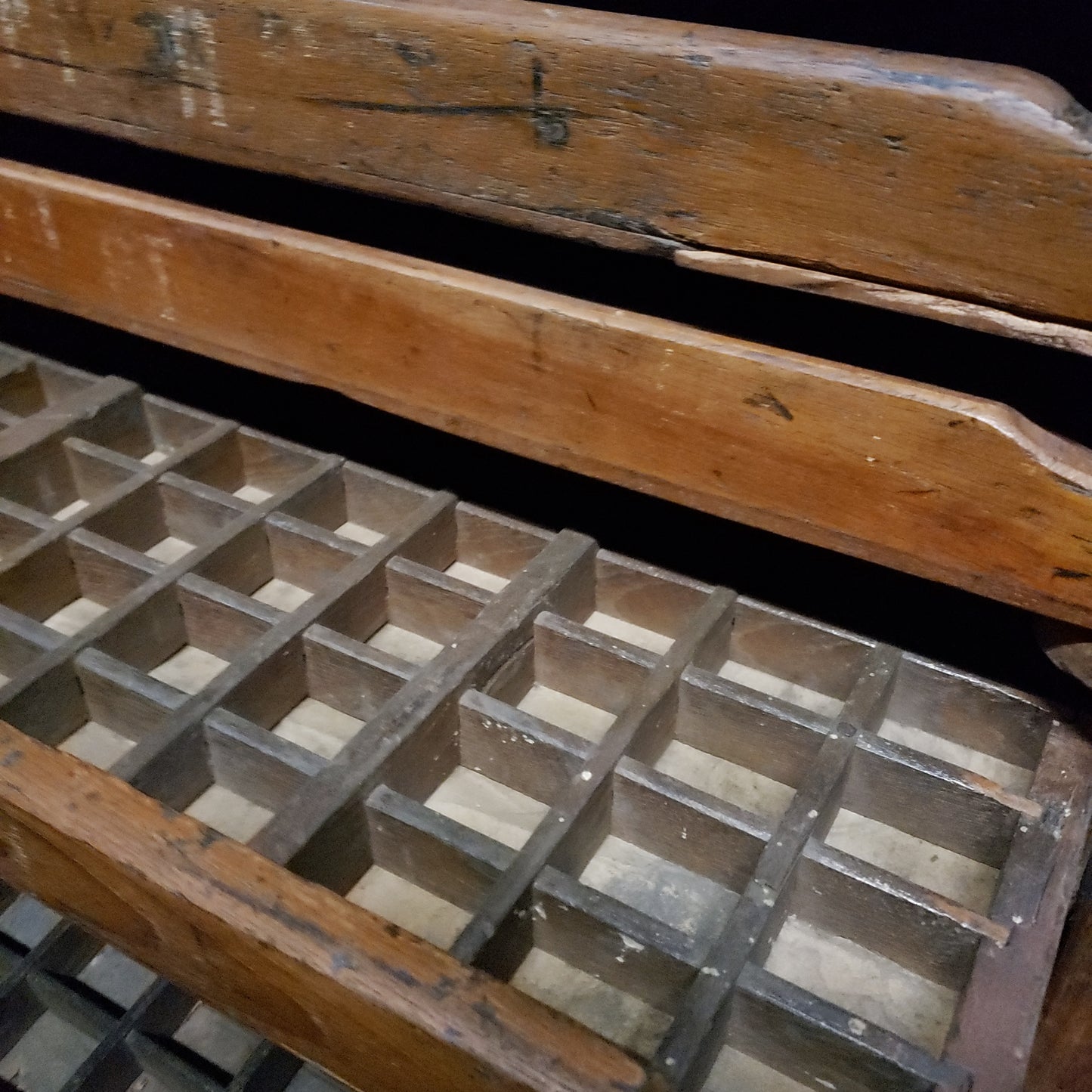 Printers Cabinet with 48 Type Drawers