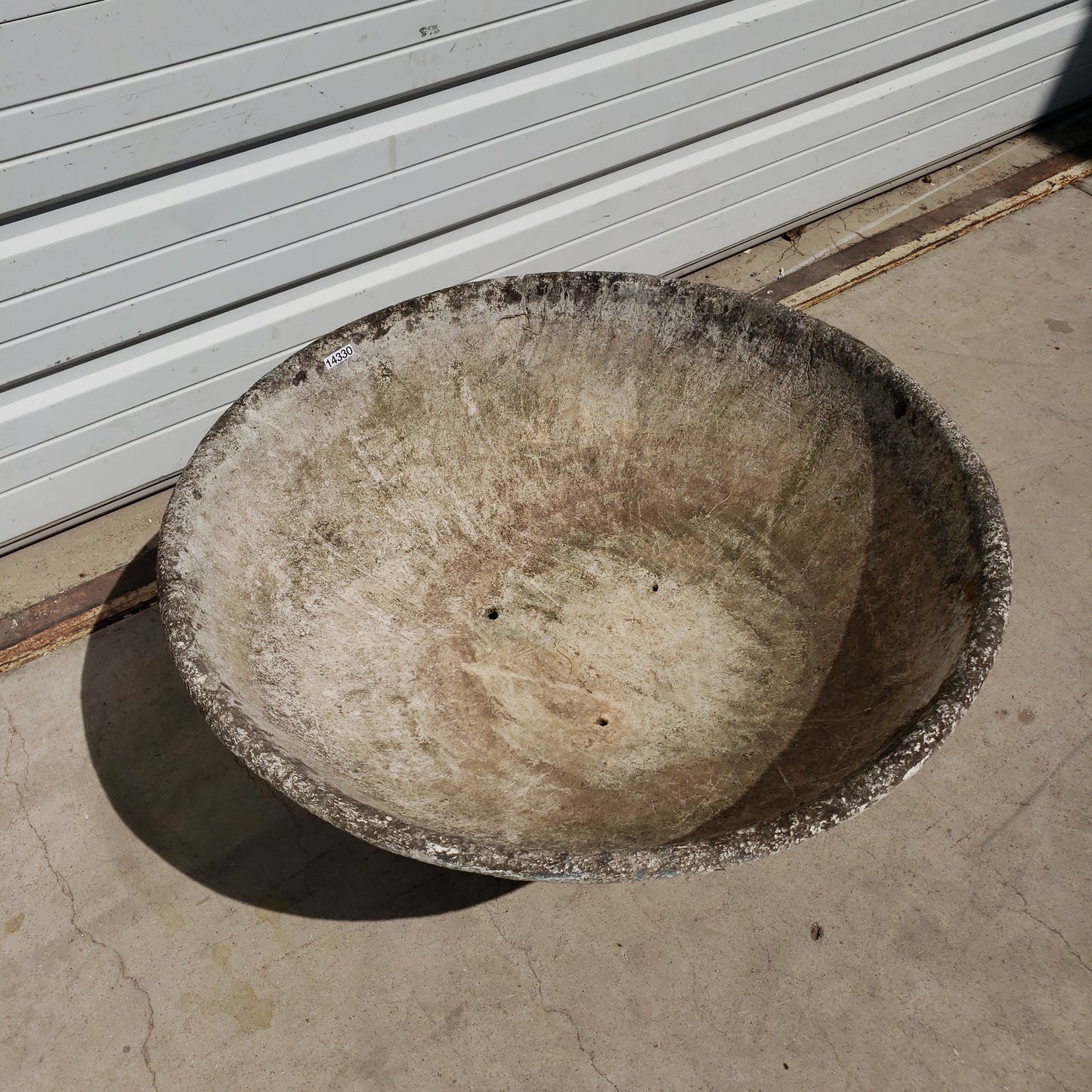 Round Willy Guhl Planter on Base