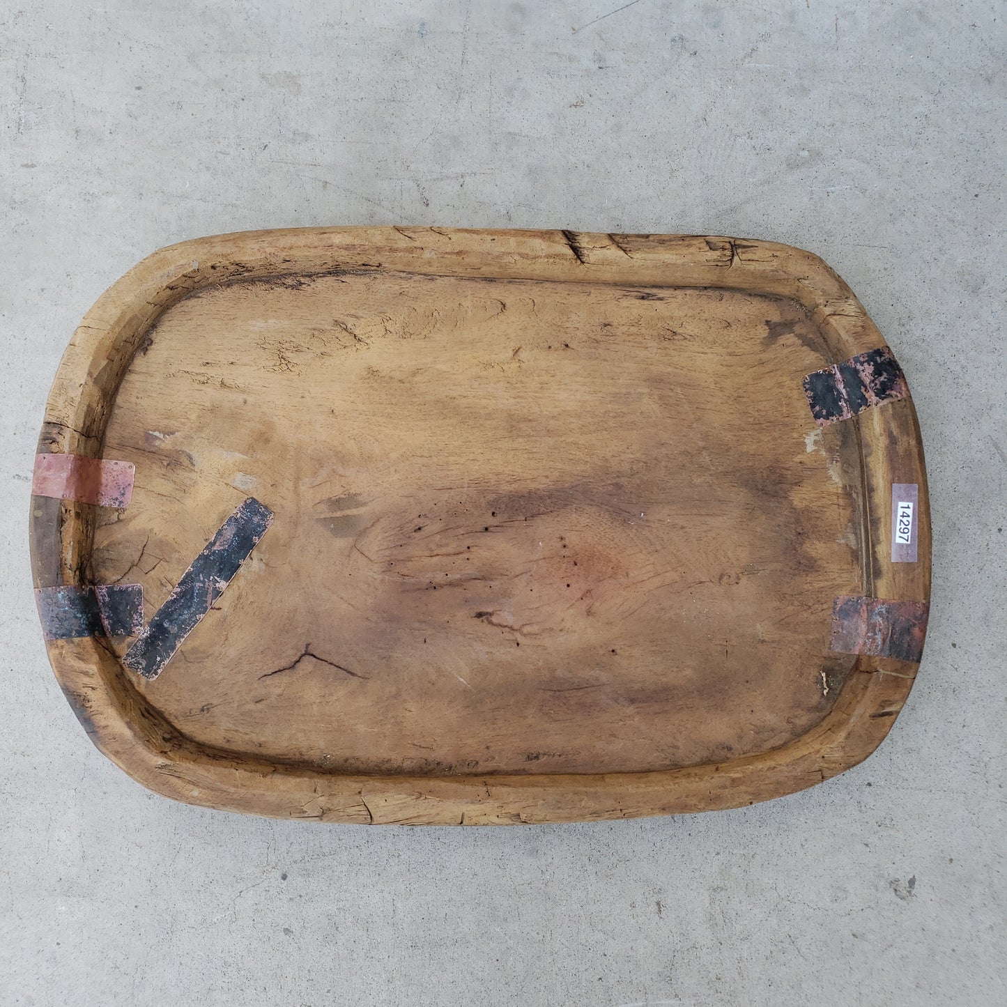 Large Teak Parat Bowl