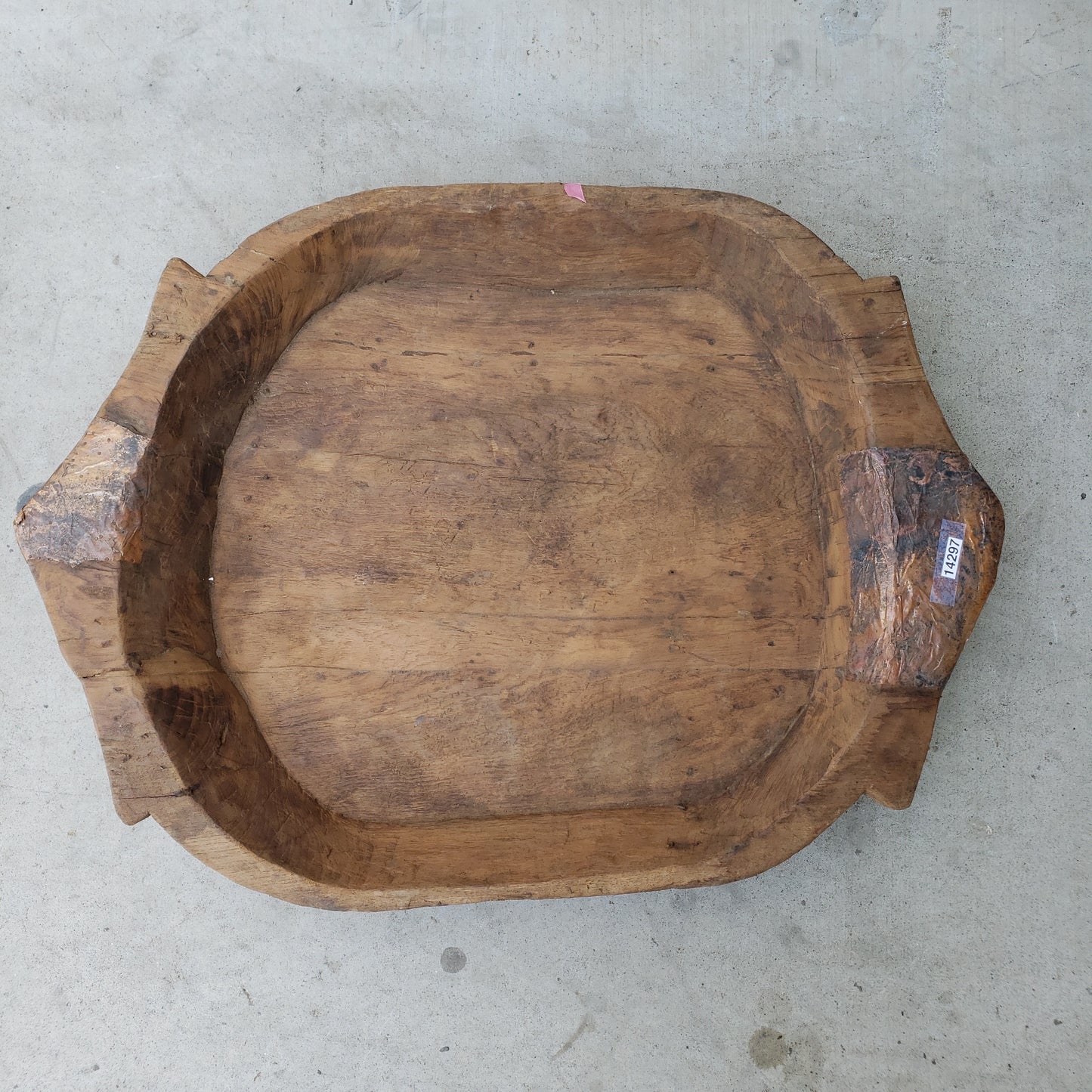 Large Teak Parat Bowl